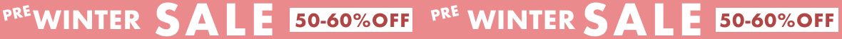 プレウィンターセール