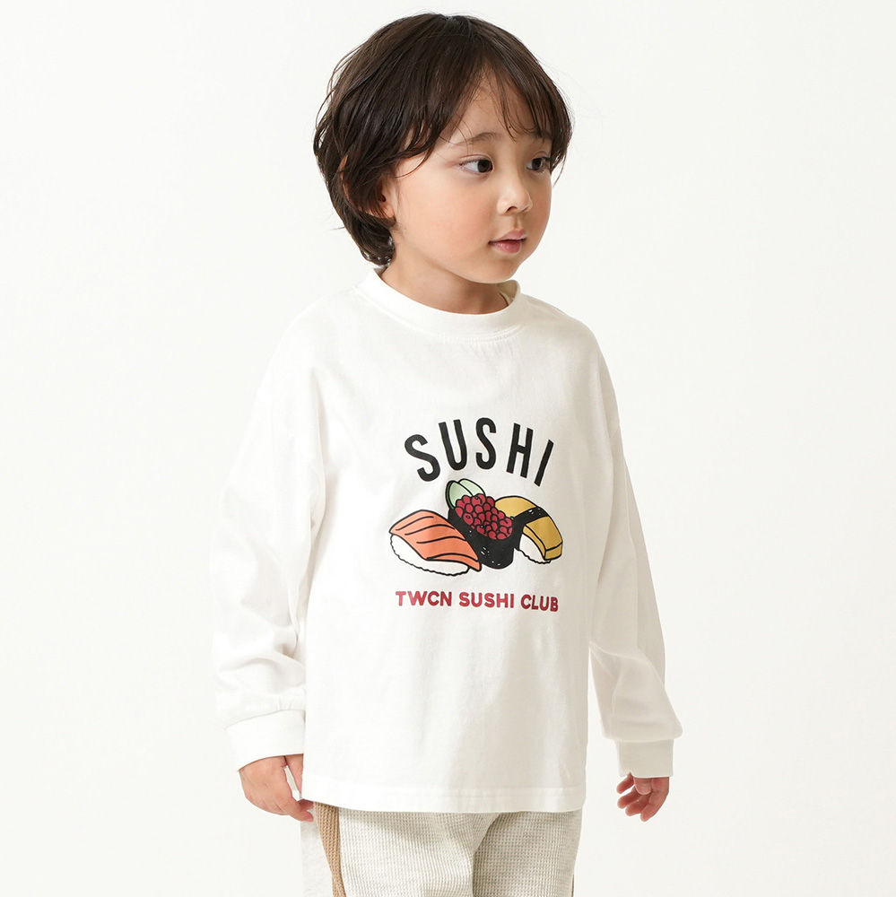 FOODプリントTシャツ