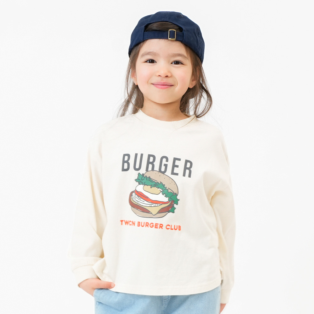 FOODプリントTシャツ