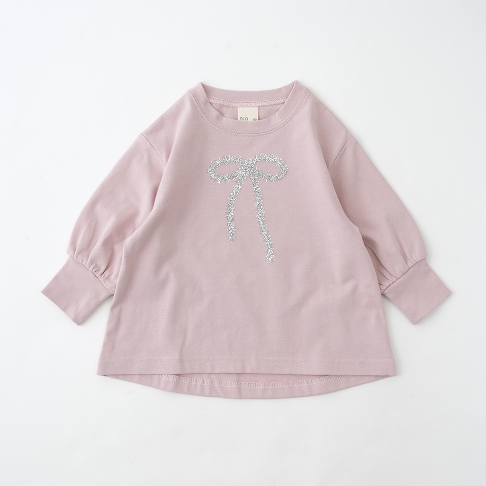 キラキラモチーフチュニックTシャツ