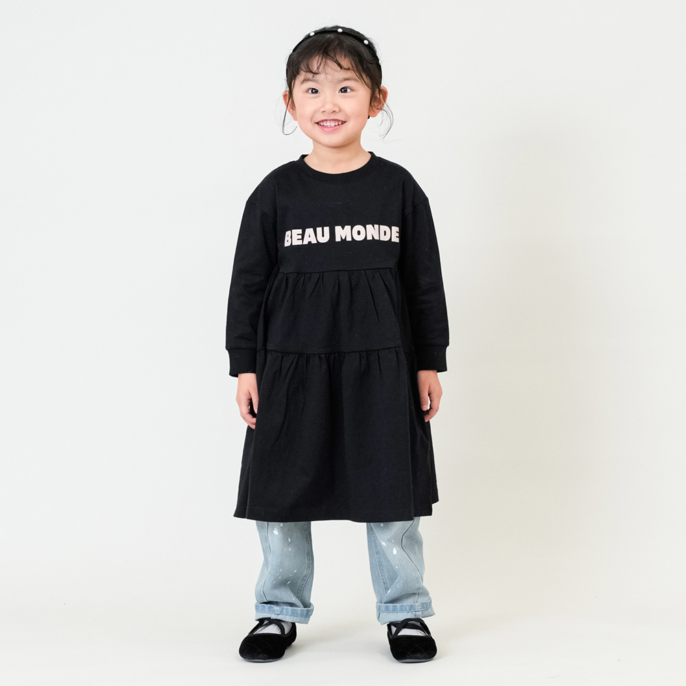 ティアードカットワンピース